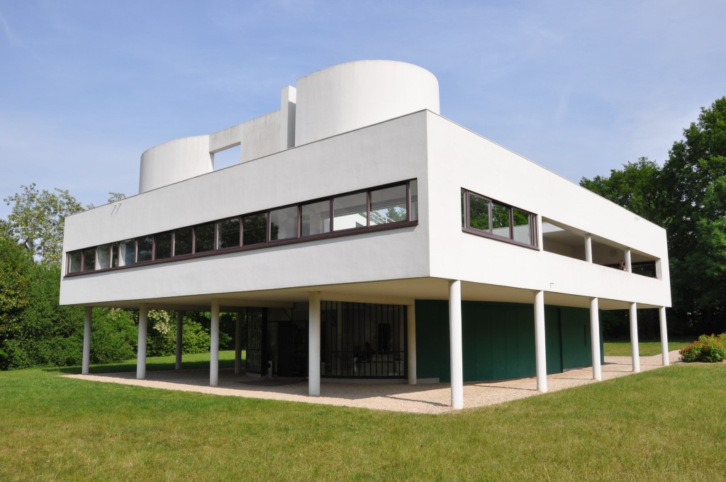 Villa Savoye, Golden Ratio Used By Purists Like Swiss Architect LeCrusier